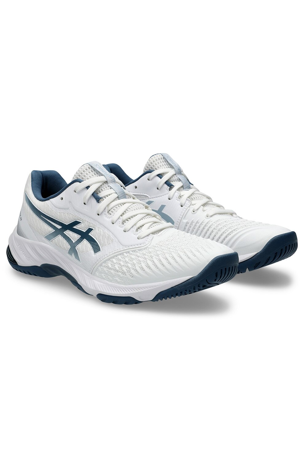 Asics, Pantofi Netburner Ballistic FF 3 pentru volei, Alb, 11.5