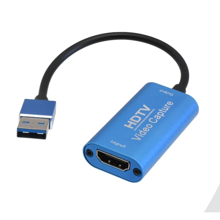 HDMI USB 3.0 Video Capture Card, HDTV запис, Video Capture, Live Streaming, HDMI USB Capture Card