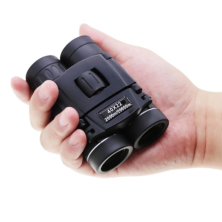 Компактен бинокъл Gaudi Zoom Spot, за лов, къмпинг, водоустойчив, 40X оптично увеличение, HD яснота