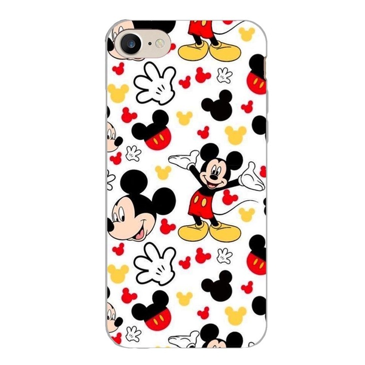 Husa compatibila cu Apple iPhone 7, iPhone 8, iPhone SE 2020 Silicon Gel Tpu Model Mickey Cool Pattern