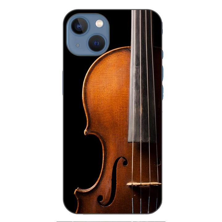 Husa compatibila cu Apple iPhone 13 Silicon Gel Tpu Model Vioara