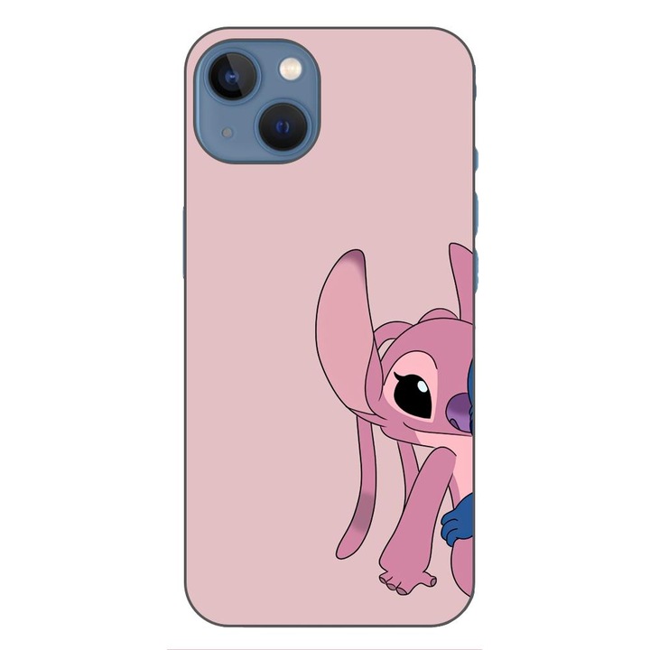 Husa compatibila cu Apple iPhone 13 Silicon Gel Tpu Model Stitch Her