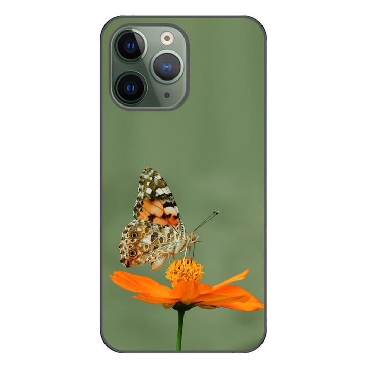 Калъф, съвместим с модел Apple iPhone 11 Pro Silicone Gel Tpu Butterfly