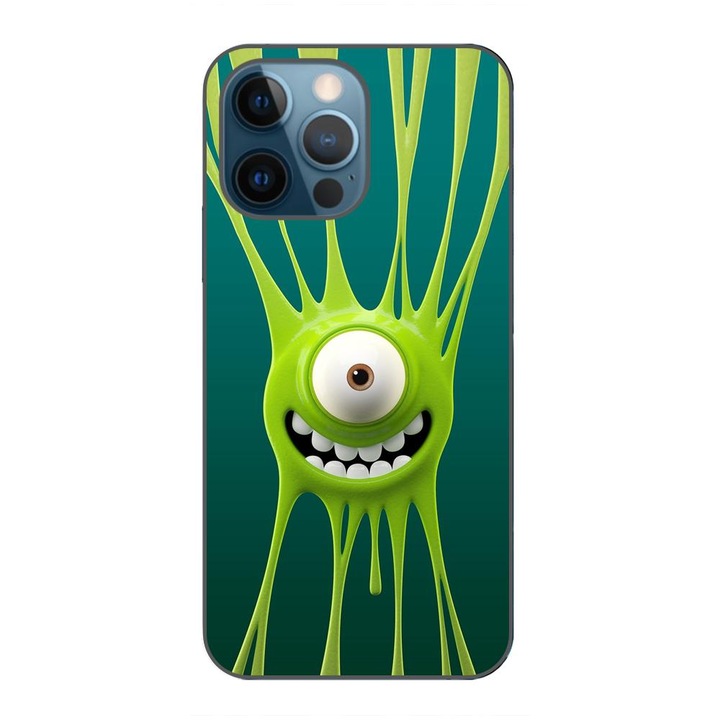 Husa compatibila cu Apple iPhone 12 Pro Silicon Gel Tpu Model Monster Inc