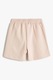 KOTON, Pantaloni scurti de trening cu buzunare laterale, Bej deschis, 104-110 CM