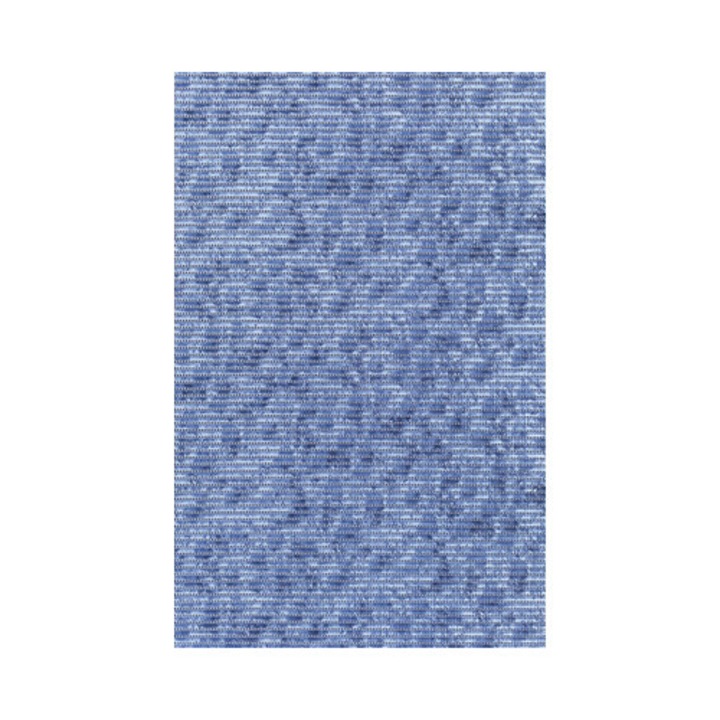 Covor Spuma Antiderapant Lagoon Blue 130 Cm Latime (La Metru)