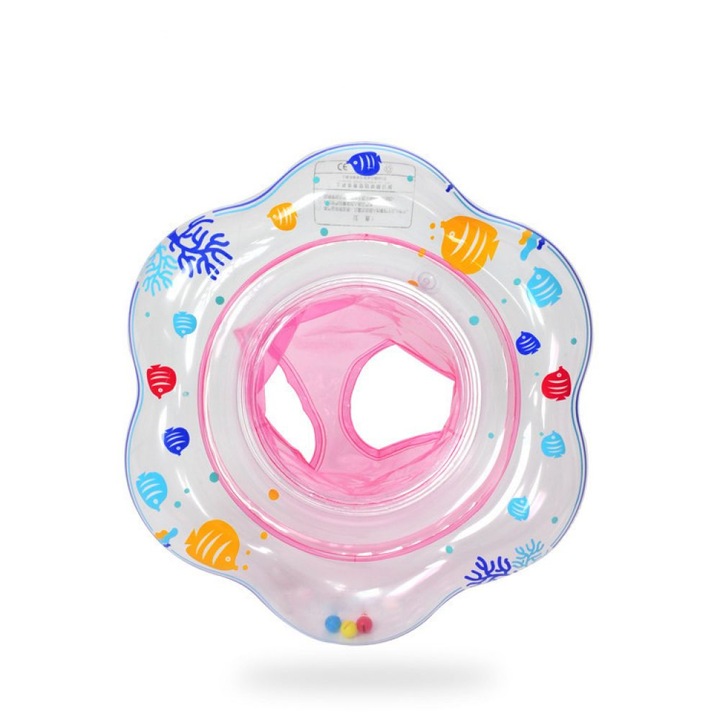 Úszógyűrű babáknak, opp táska, kék