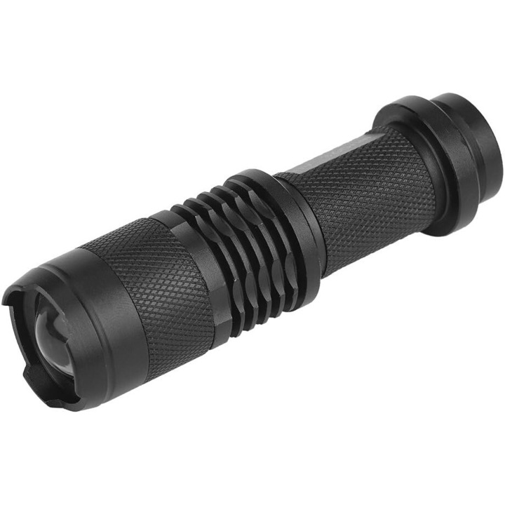 Преносим фенер Jormftte, UV LED, 395/365 nM, компактен дизайн, неплъзгаща се дръжка