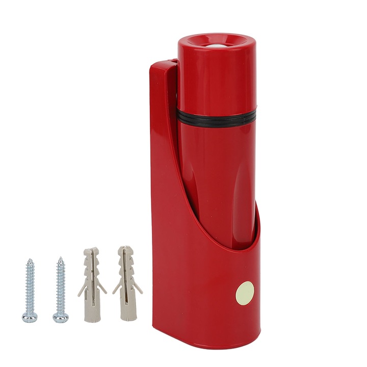 LED фенерче за аварийно спиране, longziming, за стенен монтаж, червено