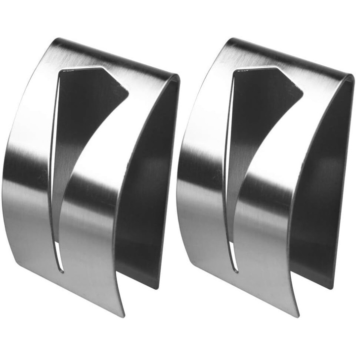 Elegáns öntapadós törölközőtartó kampó, Enforose, modern design, fúrás nélküli felszerelés konyhába, fürdőszobába, többfunkciós helytakarékos kialakítás, 2 darabos készlet