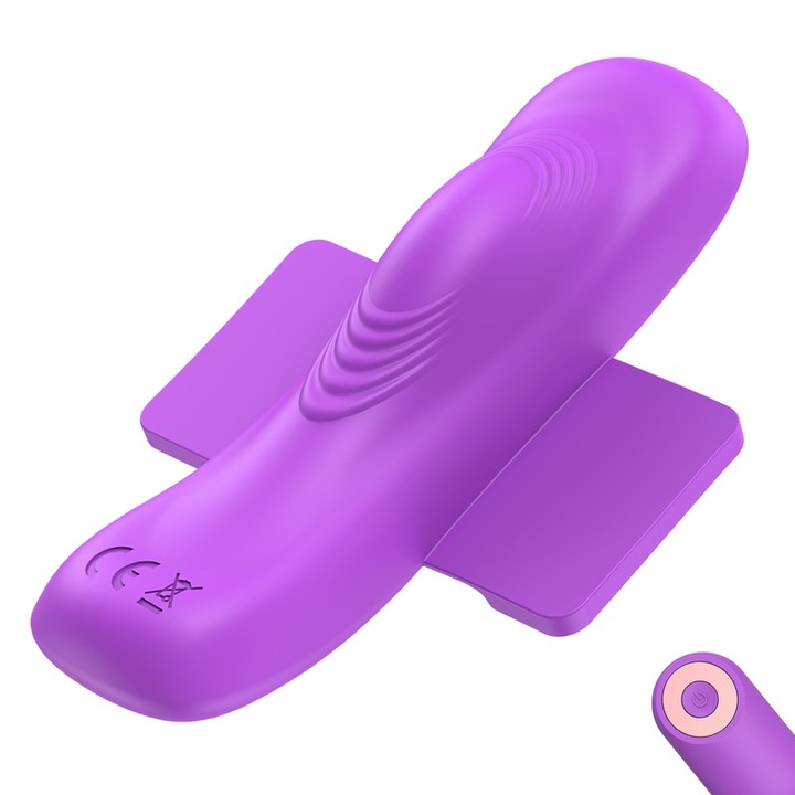 ORSLUM hordozható vibrátor, 3 sebesség és 7 rezgés, mágneses, újratölthető, csendes, nőknek