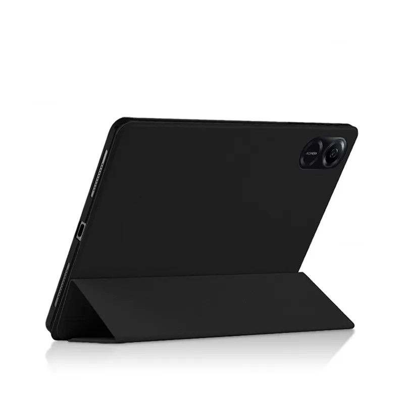 Husa Ultra Slim pentru tableta Xiaomi Redmi Pad 2 Pro 12.1'' (2025), Silicon TPU, Smart Cover - Negru