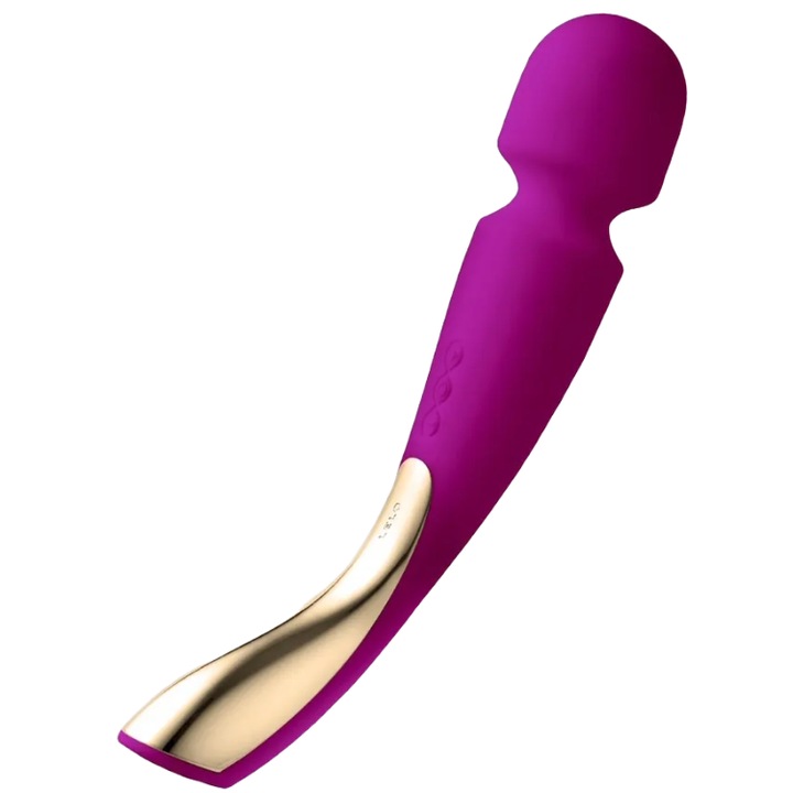 Вибратор за масаж Lelo Body, Smart Wand 2 Medium, акумулаторен, изключително мек силикон, 10 режима на вибрация, 21x8,5x4,5 см, розов