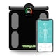 Cantar inteligent Vitality Lab™ Pro Scan, 28 indicatori corporali, 8 senzori analiza impedanta bioelectrica, raport compozitie corporala, recunoastere automata utilizator, display multifunctional, integrare IOS/Android