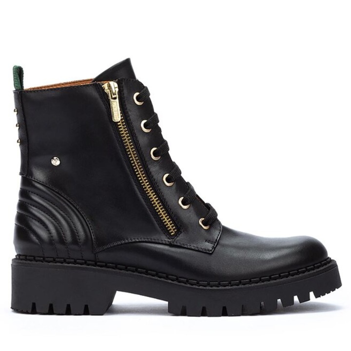 dama Pikolinos, Piele naturala, Negru, Negru