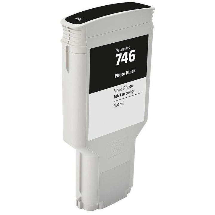 Tintasugaras patron 746 Fekete. 300 ml 1500 oldal Kompatibilis HP DesignJet Z6 / DesignJet Z6 44-Zoll PS / DesignJet Z6dr 44-Zoll PS / Z9 Plus 24-Zoll PS / Z9 Plus 44-Zoll PS / Z6-24-Zoll-PS / Z9 Plus dr-44 -Zoll-PS / Z9 Plus 44