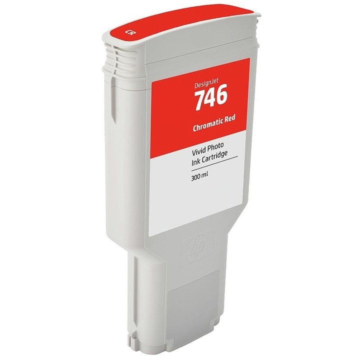 Tintasugaras patron 746 kromatikus piros 300 ml 1500 oldal kompatibilis HP DesignJet Z6 / DesignJet Z6 44-Zoll PS / DesignJet Z6dr 44-Zoll PS / Z9 Plus 24-Zoll PS / Z9 Plus 44-Zoll PS4 /- / Z6-2 Z9 Plus dr-44-Zoll-PS / Z9 Plus 44