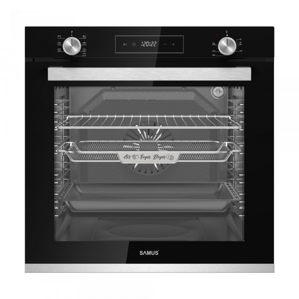 Cuptor incorabil Samus SCE827GCF, Capacitate 80 litri 7 functii