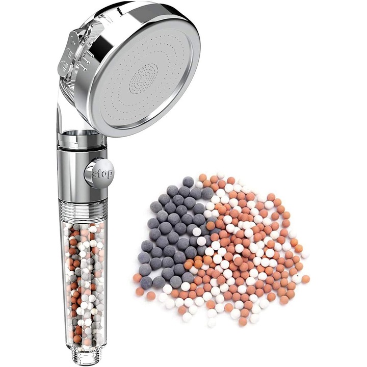 Cap de dus cu filtrare, AMRINUGL, 3 moduri, ABS, 240x80x20mm, 0.23kg