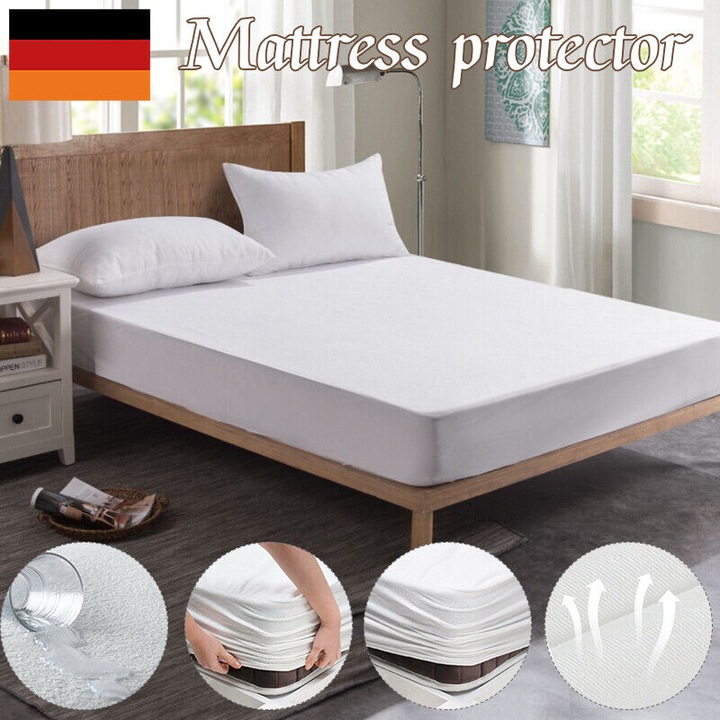 Enforose matracvédő, vízálló, hipoallergén, 15 hüvelykes, mélyzsebes kialakítás