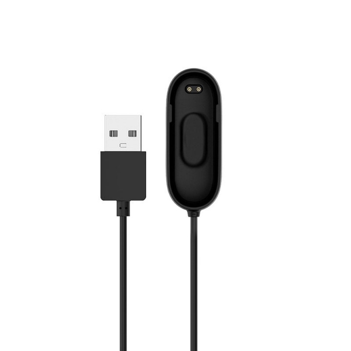 Кабел за зареждане USB за Xiaomi Mi Band 4, компактен, 15см