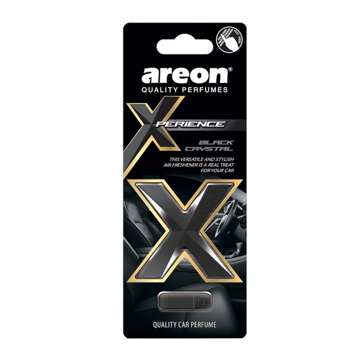 Odorizant auto pentru grila, Areon Xperience, Black Crystal