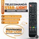 Telecomanda compatibila StarLight, 32DM3500, 55DM7000, TEMIX®, neagra, baterii incluse