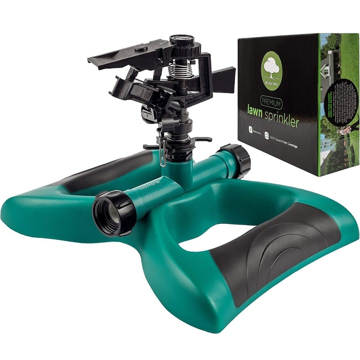 Kerti locsoló, Enforose, 360 fokos forgatás, tartós ABS anyag, hatékony öntözéshez, nagy méretek