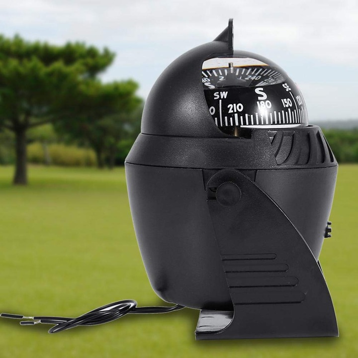 Busola Enforose cu LED, suport de montare ajustabil, precizie in navigatie electronica, rezistenta la coroziune