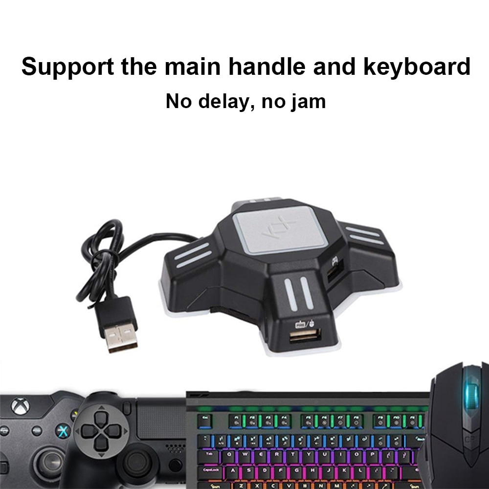 Adaptor convertor pentru tastatura si mouse, compatibil Nintendo