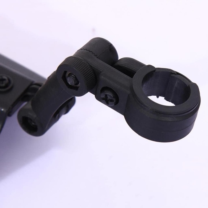 Set aparatori noroi bicicleta, plastic, negru, universal 34mm