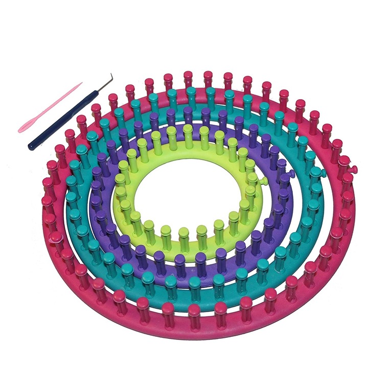 Комплект 6 плетени рамки QttvbTna, многоцветни, 13x18x23x28см