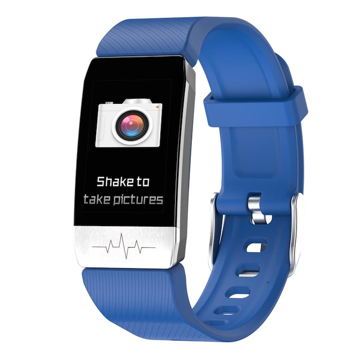 Bratara sport Gtl2 cu ecran de 1,47 inci, pedometru si monitorizare a ritmului cardiac - PinkPink