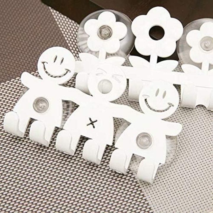 Fogkefetartók, Enforose, környezetbarát műanyag, falra szerelhető, érdekes design, nedvességálló