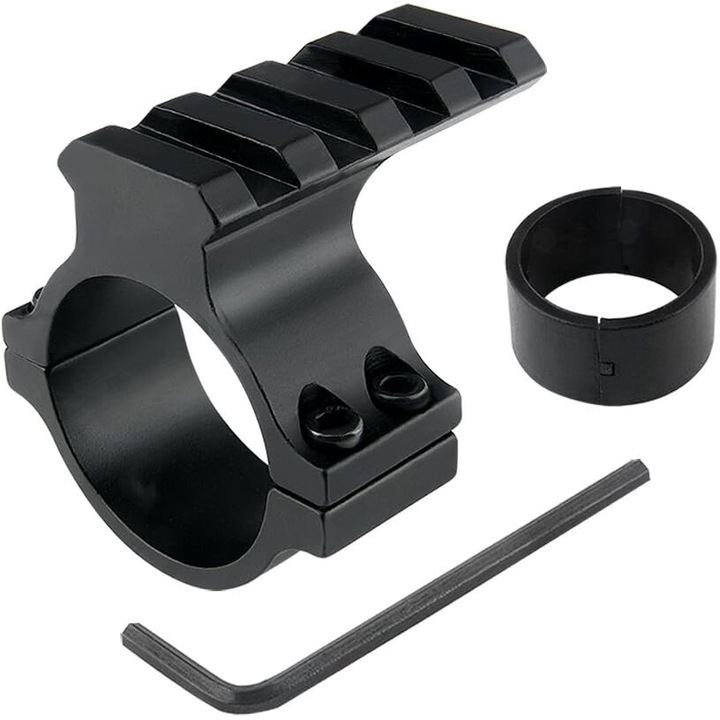 Suport tactical AMRINUGL, ajustabil, cu 5 sloturi Weaver, din aluminiu de calitate aeronautica, negru