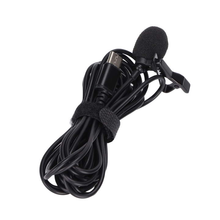 Външен микрофон, Mmgoqqt, TPE, USB, Черен