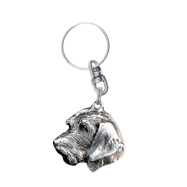 Tacskó kulcstartó szőrrel II, Art-Dog, ZnAl ötvözet, dekoratív