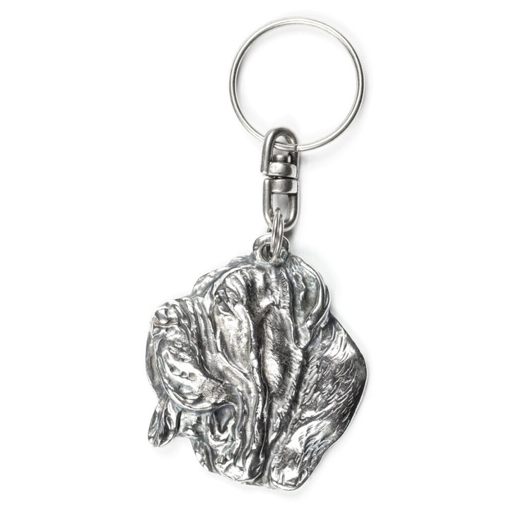 Breloc Mastiff Napolitan, Art-Dog, Metal Argintat, Decorativ