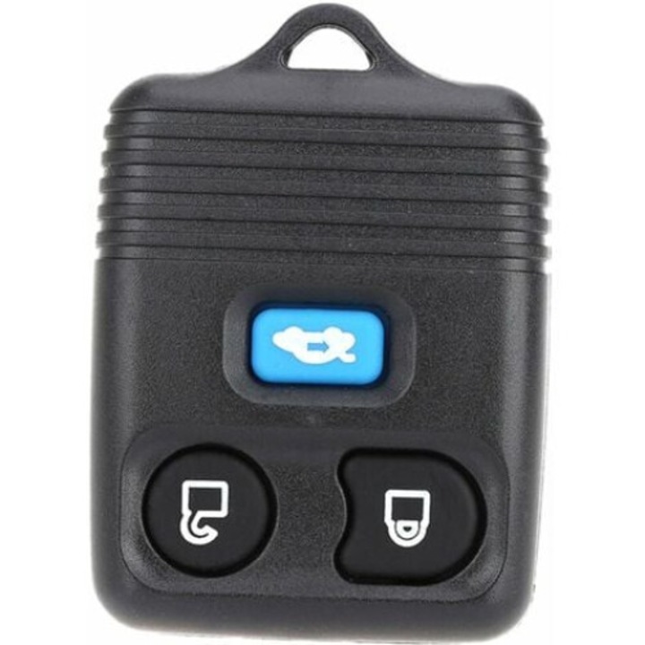 Cheie auto, AMRINUGL, 3 butoane, pentru Ford, 433MHz, 5x3.5x1.5cm, negru