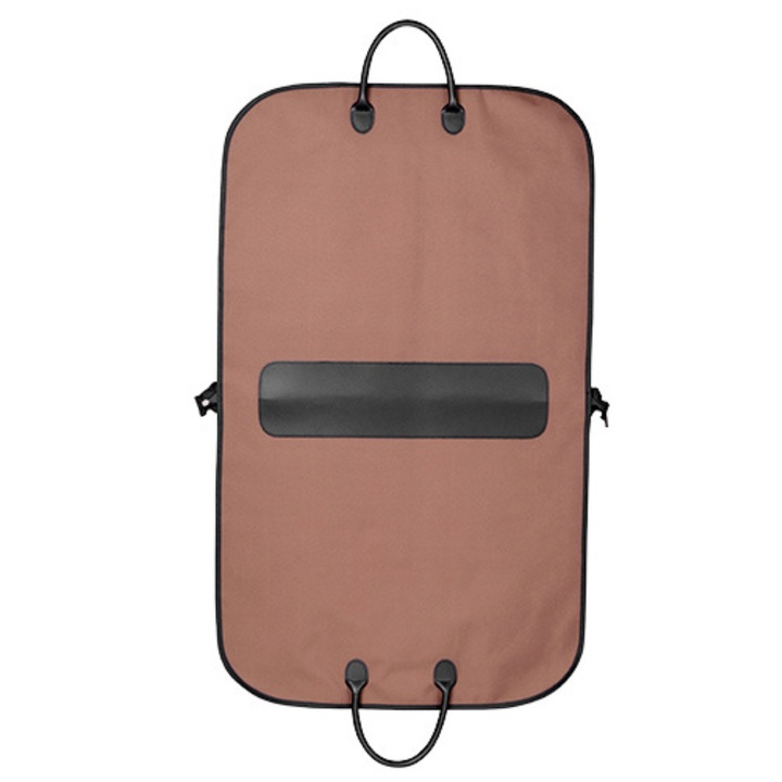 Husa Depozitare Haine QttvbTna, Oxford, Protectie Impotriva Prafului, Maro/negru, 60x100cm