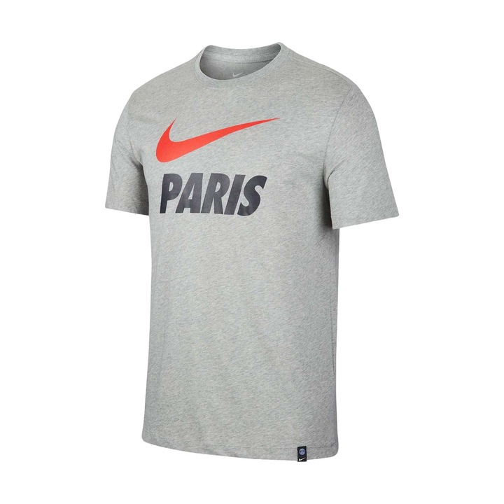 Tricou sport barbati, Nike, Bumbac, Gri, XL INTL