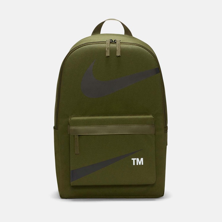 Rucsac, Nike Heritage, Poliester reciclat, Compartiment laptop, Verde