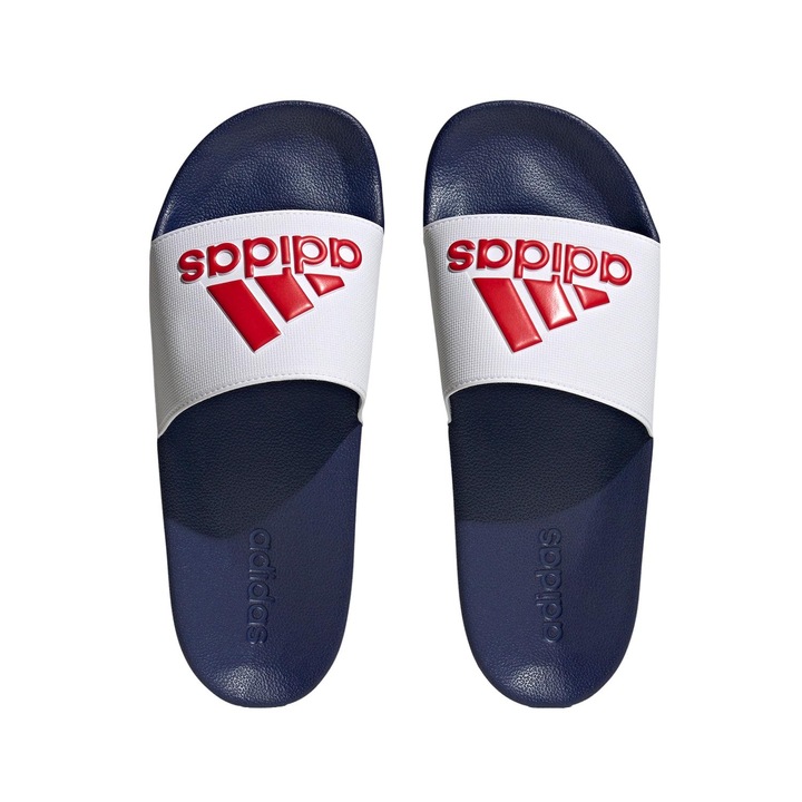 Papuci barbati, Adidas Performance, Sintetic, Albastru, Albastru, 37