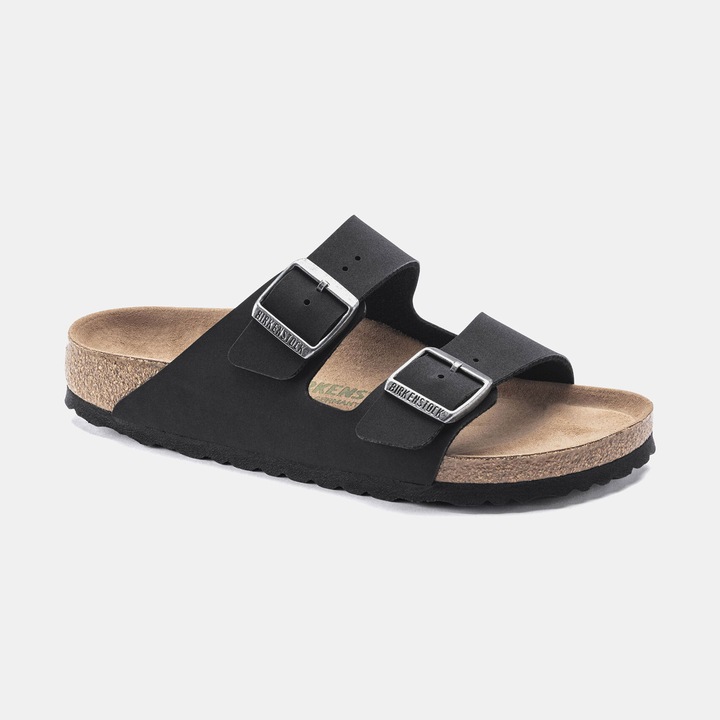 Sandale barbati, BIRKENSTOCK, PVC, negru, Negru