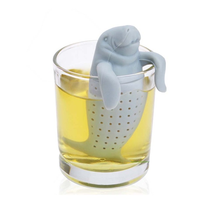 Infuzor Ceai, Cozevdnt, Silicon Alimentar, Reutilizabil, Gri