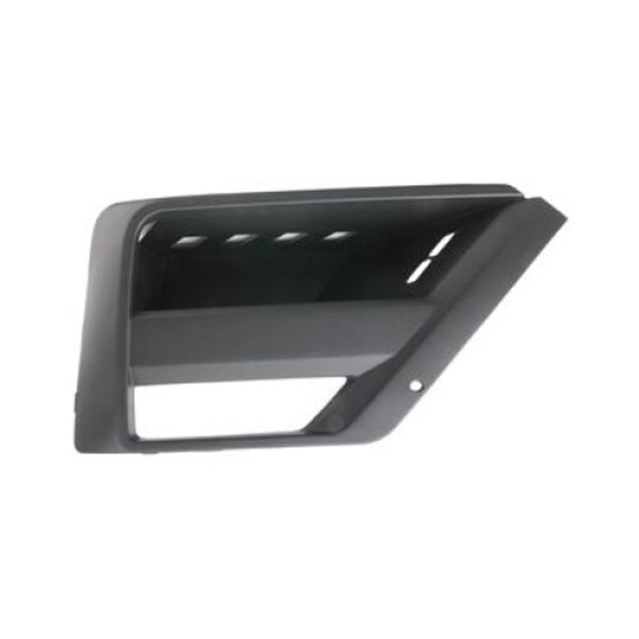 Első lökhárító hűtőrács Fast VW Crafter II 16 kompatibilis, jobb, fekete, halogénnel.