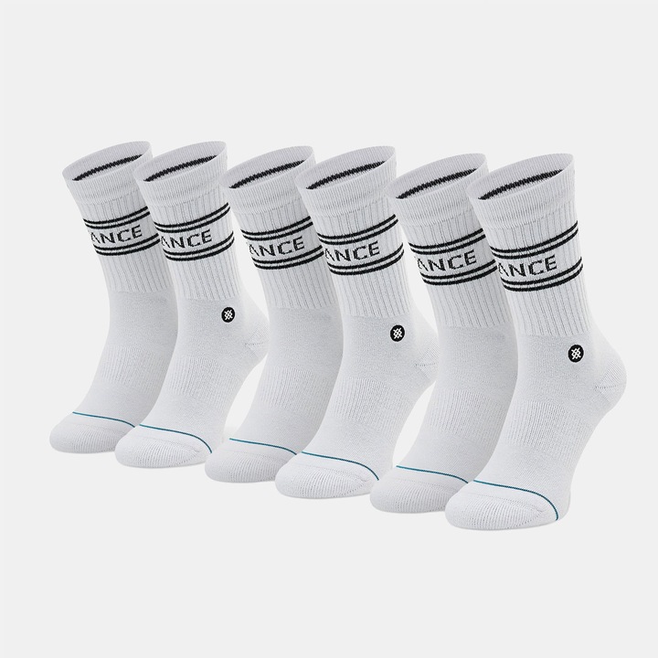 Set 3 perechi sosete barbati, Stance, Textil, Gri