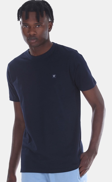 Tricou barbati, Magnetic North, Bumbac, Albastru, Albastru