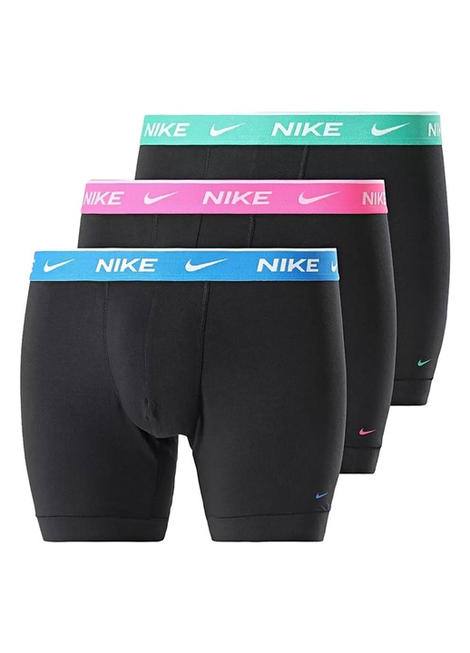 Set lenjerie intima barbati, Nike, Negru, Negru