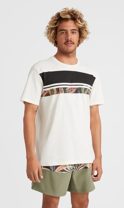 Tricou barbati, O'Neill, Bumbac, Alb, Alb